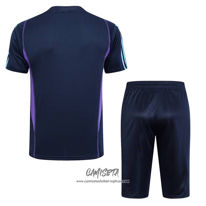 Chandal del Argentina 2023-2024 Manga Corta Azul - Pantalon Corto
